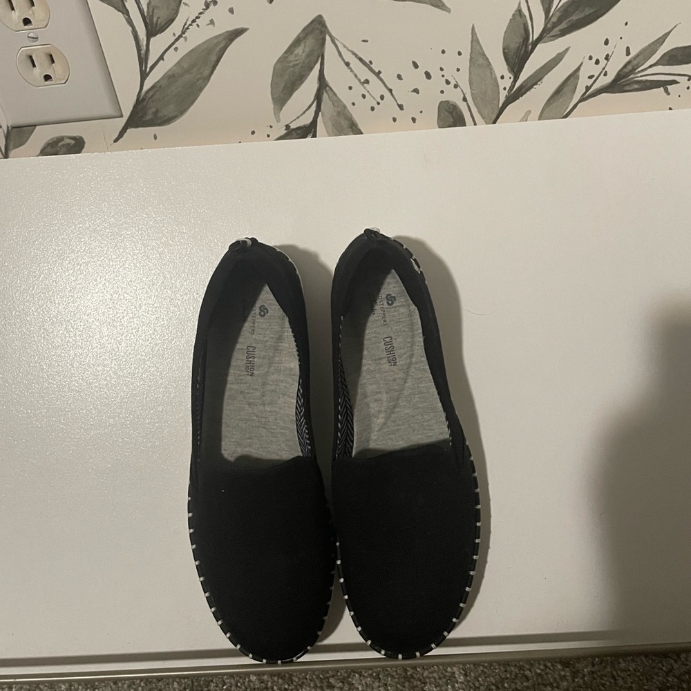 NEW! Black Slip On Shoes